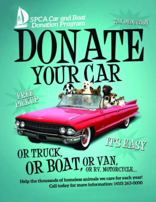 SPCA Car and Boat Donation Program