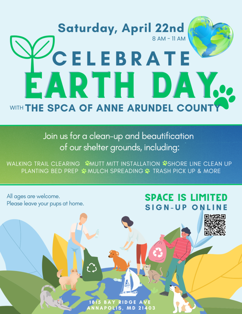 4/22 Earth Day with the SPCA